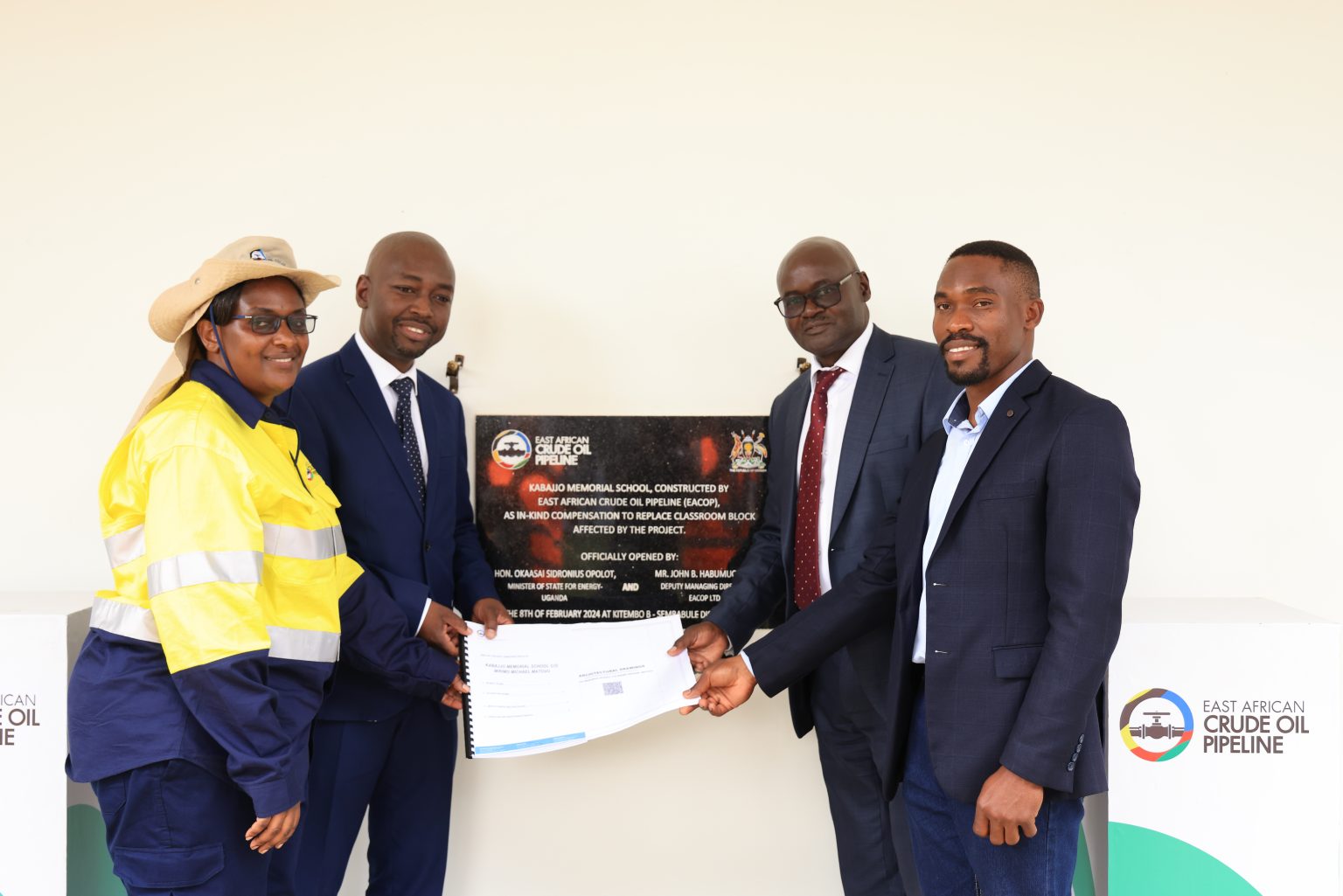 East African Crude Oil Pipeline (EACOP) constructs school in Sembabule ...